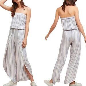 Anthropologie Drew Strapless Jumpsuit Size Medium